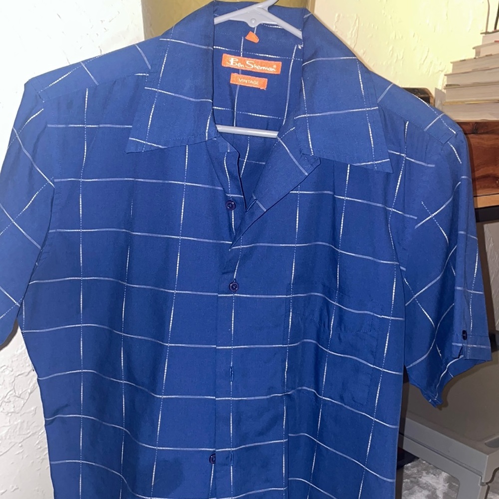 Vintage blue shirt